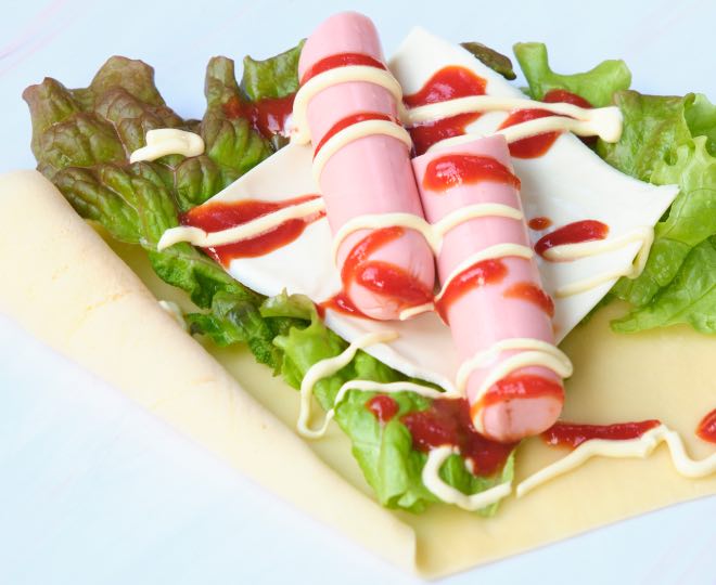 ウィンナーピザ